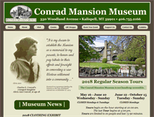 Tablet Screenshot of conradmansion.com